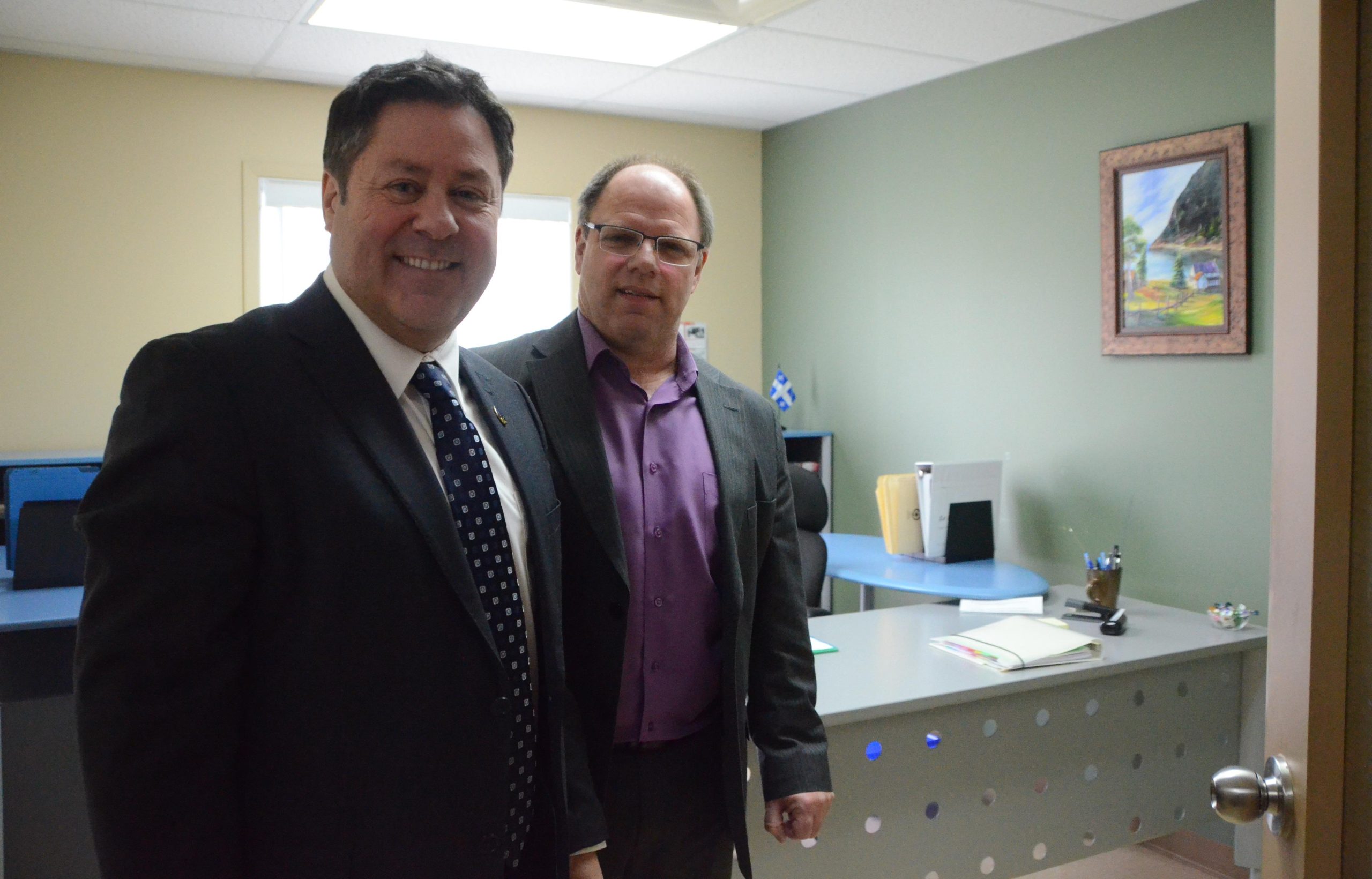 Le député Pierre Michel Auger ouvre un bureau à SainteGeneviève L