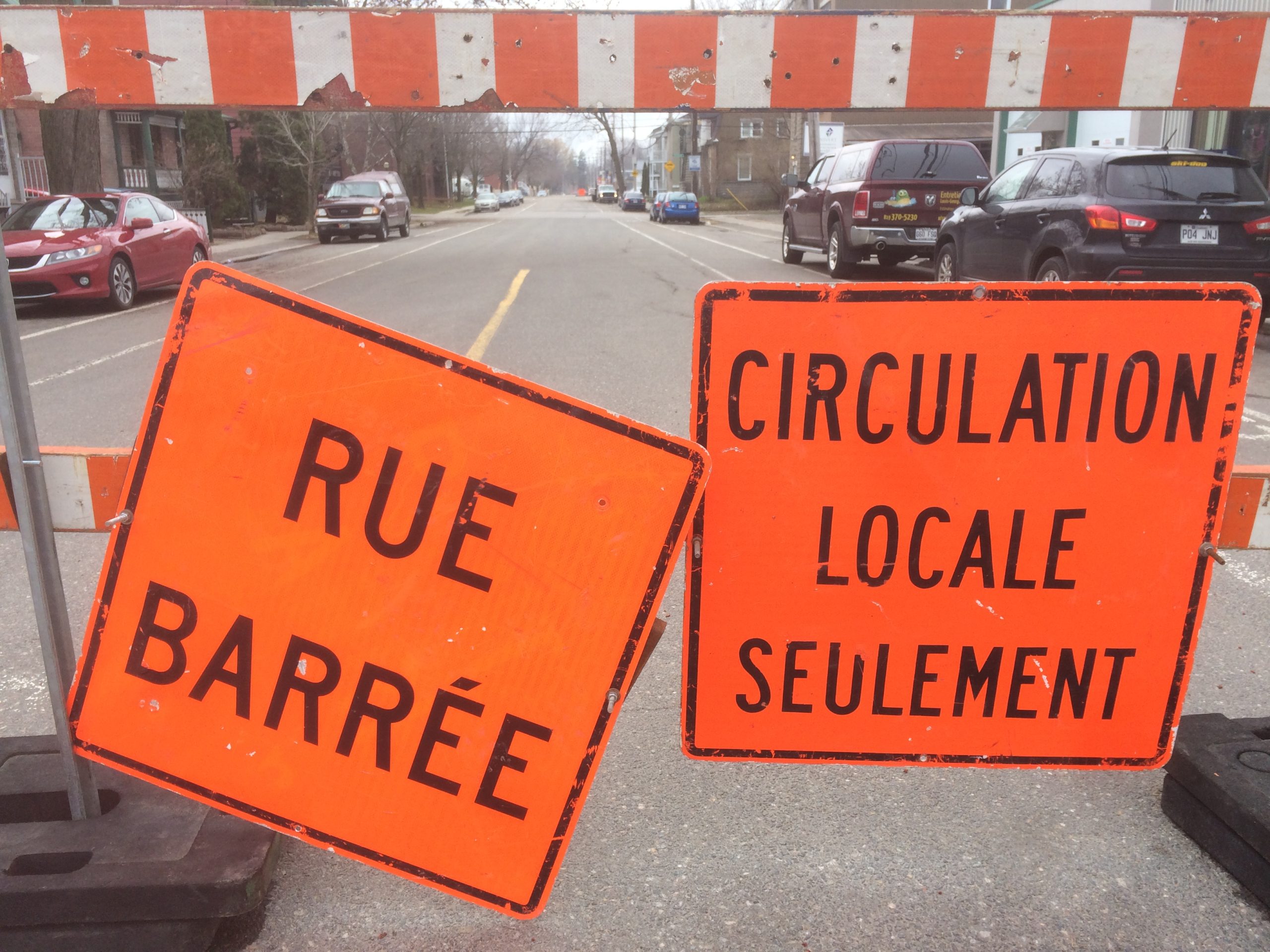 Vaste chantier sur la rue SaintDenis L’Hebdo Journal