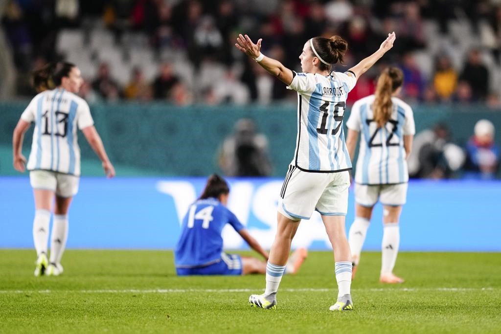 Con gol de Cristiana Girelli, Italia venció 1-0 a Argentina en el Mundial Femenino