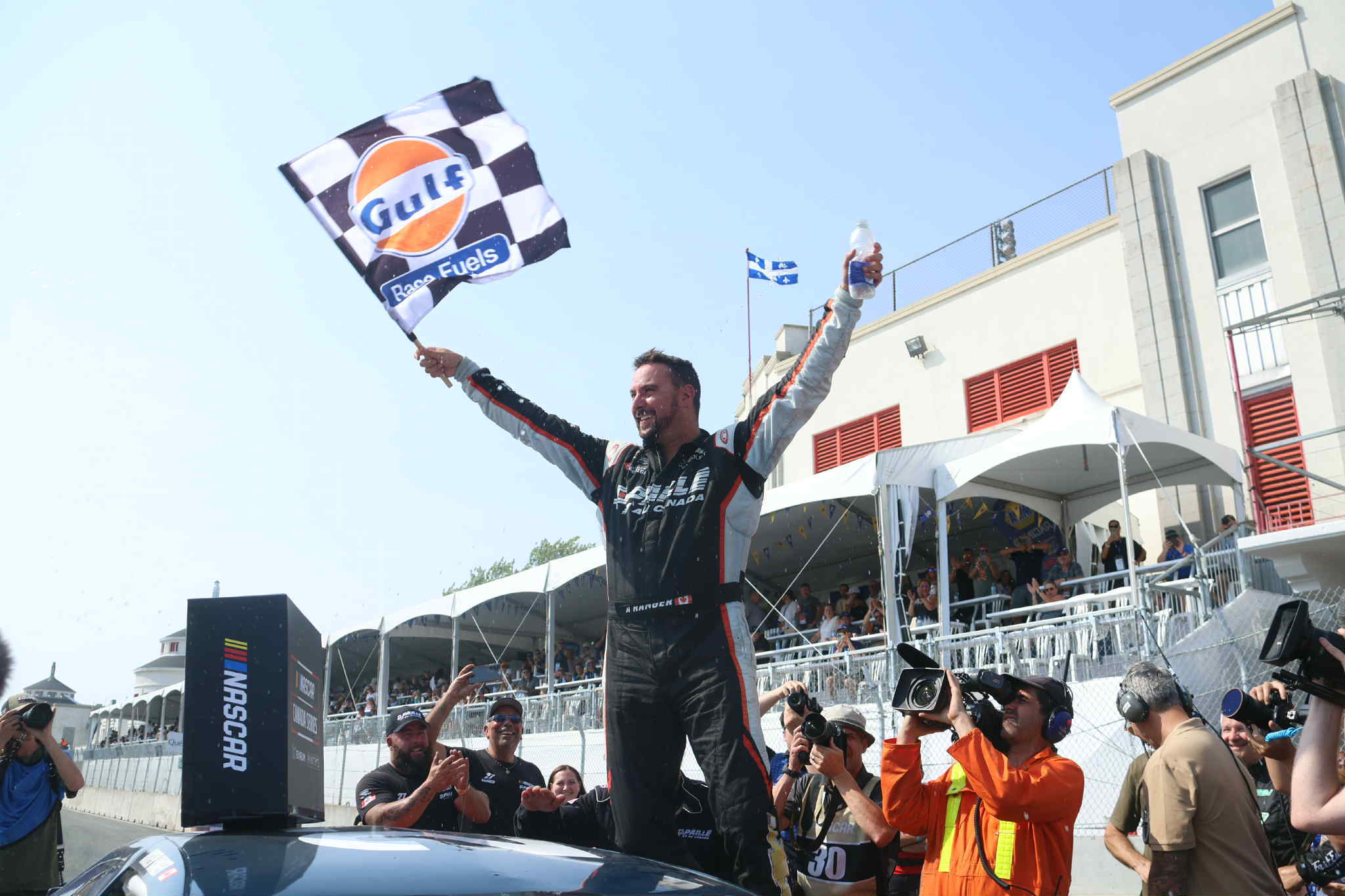 Andrew Ranger s'offre la victoire en NASCAR Canada - L’Hebdo Journal