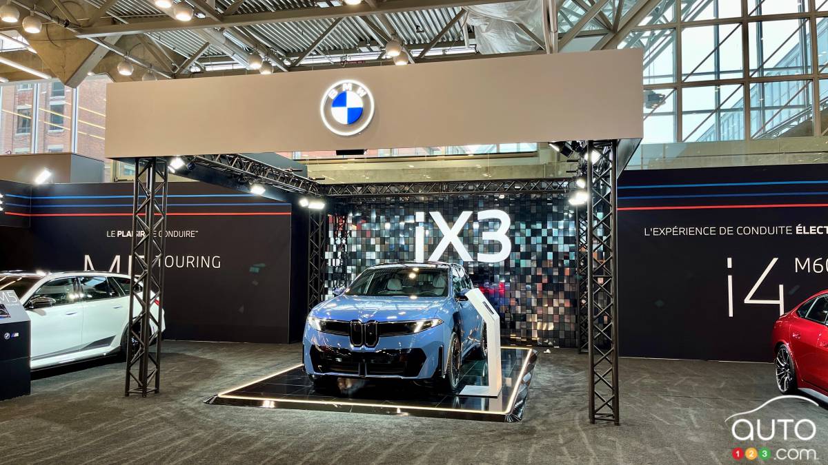 Montréal 2026 : BMW est de retour au salon de lauto et présente l  iX3