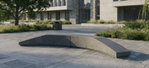 Mobilier urbain en béton : tendances actuelles